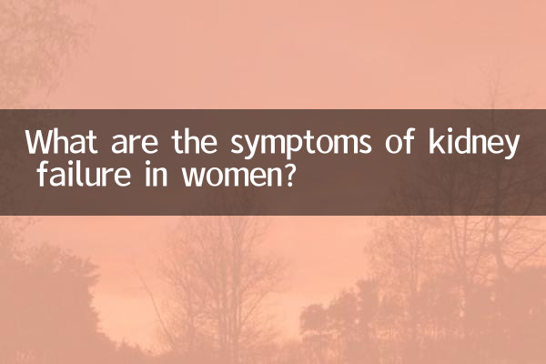 女人腎不好是什麼症狀