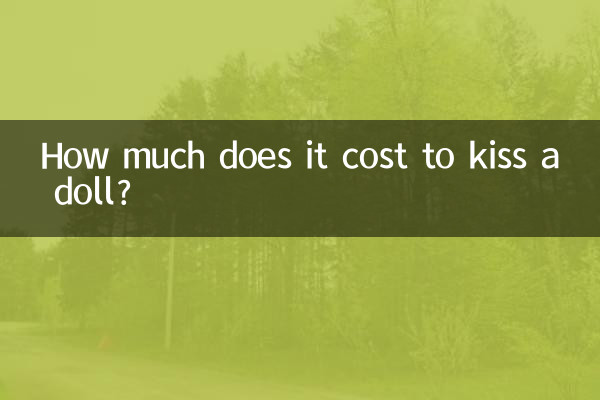 एक गुड़िया को चूमने में कितना खर्च होता है?