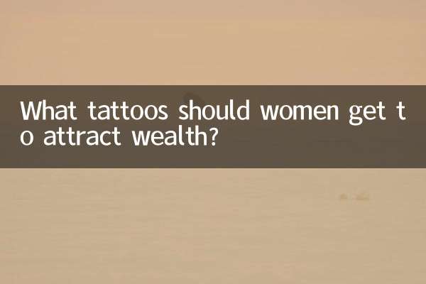 Quels tatouages les femmes devraient-elles se faire faire pour attirer la richesse ?
