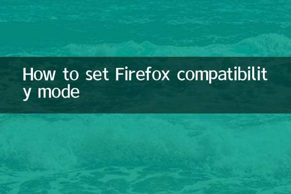 Как установить режим совместимости Firefox