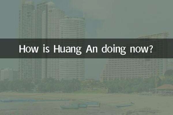 黄安现在怎么样了