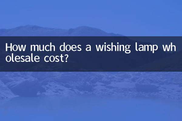 একটি উইং ল্যাম্প পাইকারি খরচ কত?