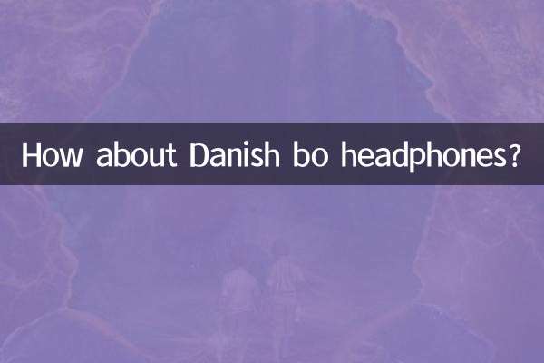 How about Danish bo headphones?