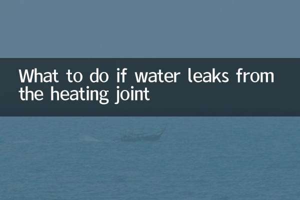 Qué hacer si sale agua de la junta calefactora