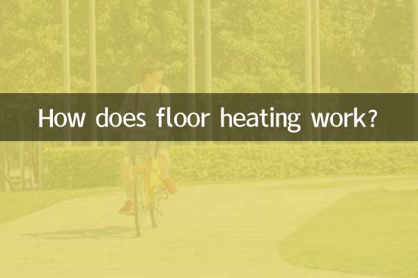 فرش حرارتی نظام کیسے کام کرتا ہے؟