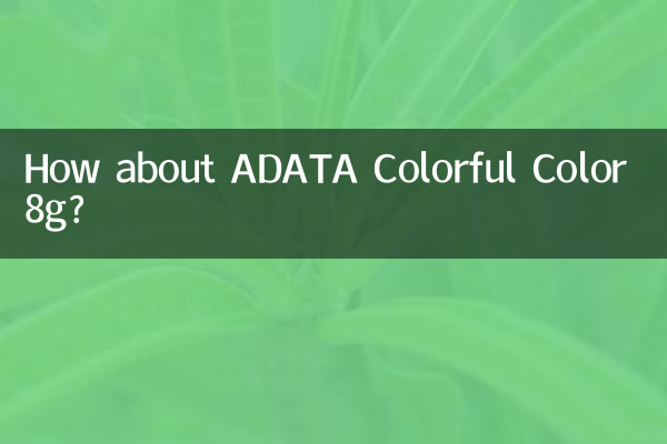 Que tal ADATA Colorido Color 8g?