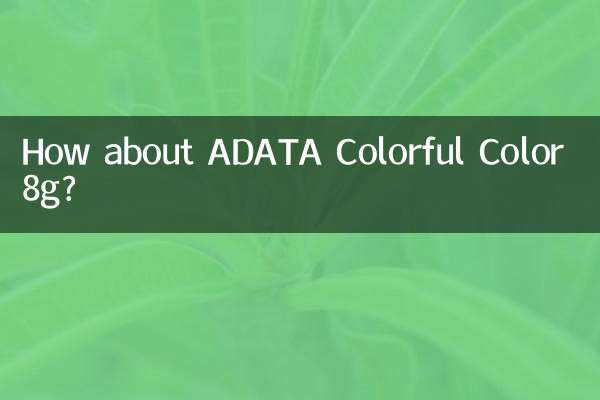 How about ADATA Colorful Color 8g?