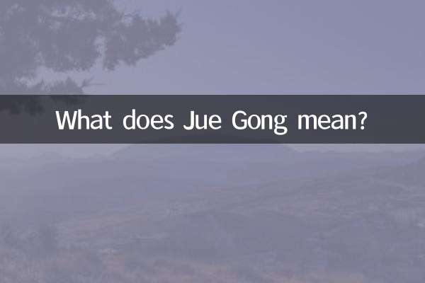 جیو گونگ کا کیا مطلب ہے؟