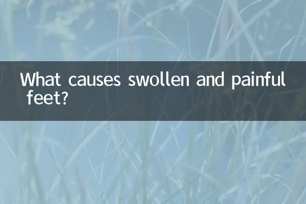 ¿Qué causa los pies hinchados y dolorosos?