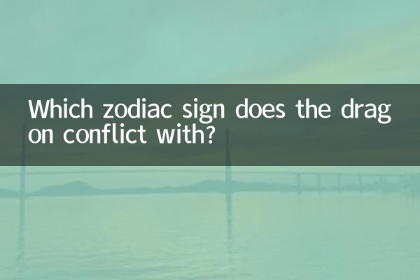 ڈریگن کے ساتھ تنازعہ کس رقم کے نشان سے متصادم ہے؟