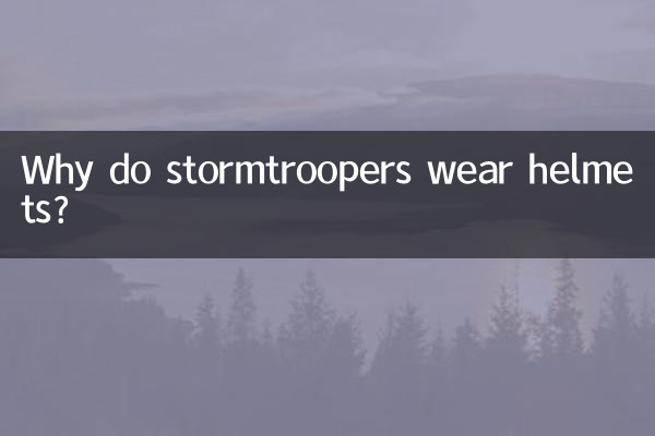 暴風兵為什麼要帶頭盔
