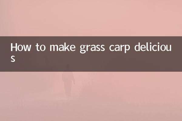 Comment rendre la carpe herbivore délicieuse