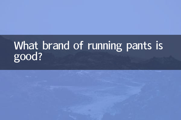 ¿Qué marca de pantalones para correr es buena?