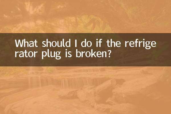 ¿Qué debo hacer si se rompe el enchufe del frigorífico?