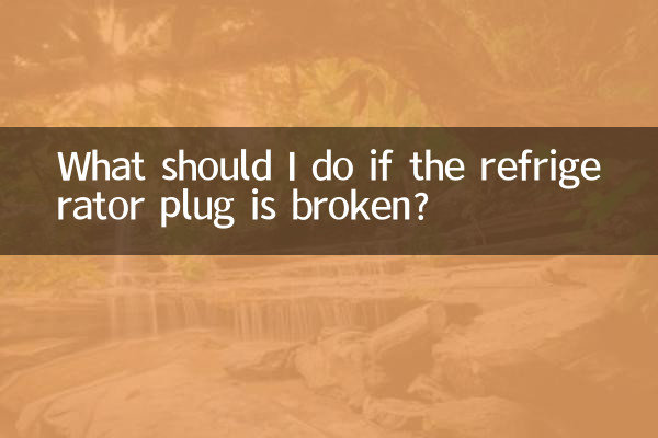 ¿Qué debo hacer si se rompe el enchufe del frigorífico?