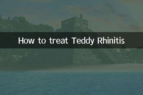 Cómo tratar la rinitis del peluche