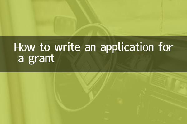 अनुदान के लिए आवेदन कैसे लिखें