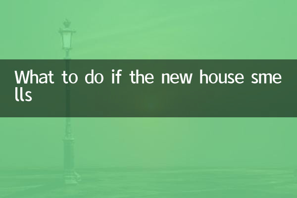 O que fazer se a nova casa cheirar mal