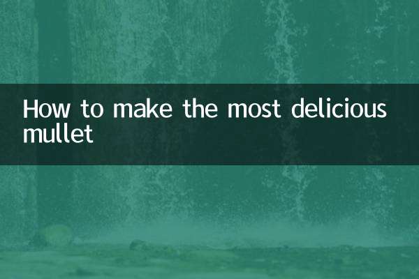 Cómo hacer el salmonete más delicioso