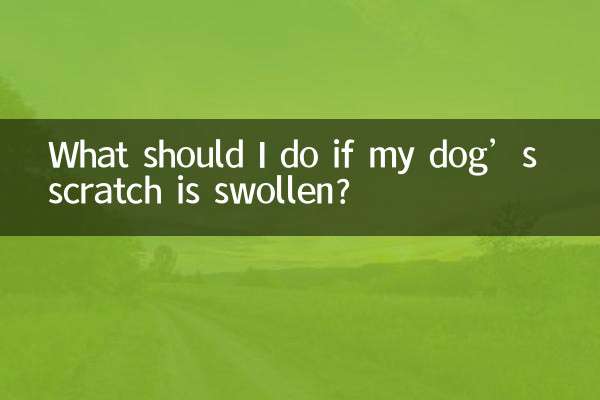 اگر خراش سگم متورم شد چه باید بکنم؟