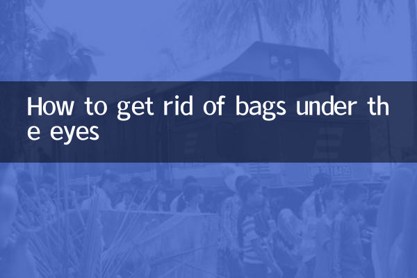 눈 밑에 처진 살을 없애는 방법