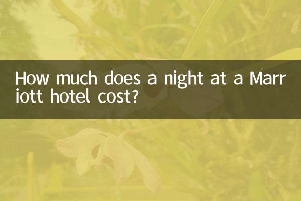 كم تكلفة الليلة في فندق ماريوت؟