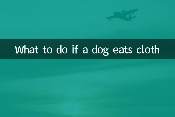কুকুর কাপড় খেয়ে ফেললে কি করবেন