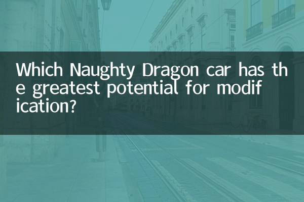 頑皮龍什麼車改裝潛力大
