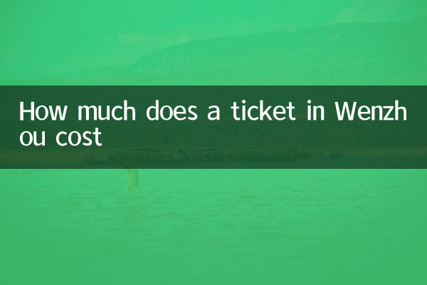 Wie viel kostet ein Ticket in Wenzhou?