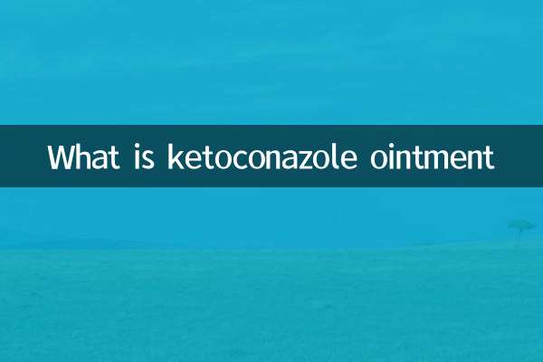 O que é pomada de cetoconazol