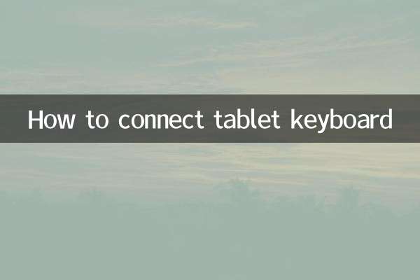 So schließen Sie die Tablet-Tastatur an