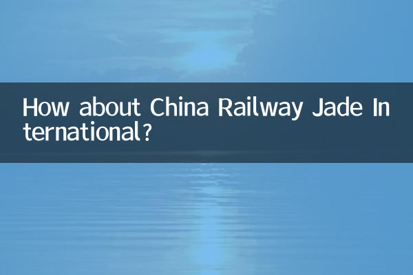 Qu’en est-il des chemins de fer chinois Jade International ?