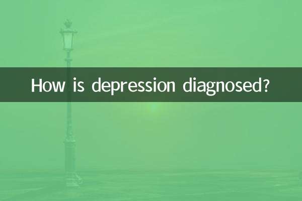 كيف يتم تشخيص الاكتئاب؟