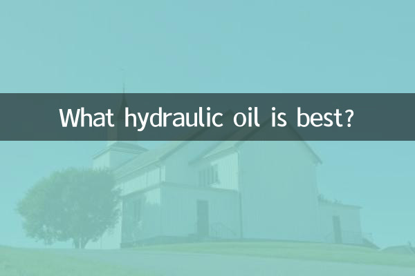 Welches Hydrauliköl ist das beste?
