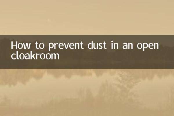 開放式衣帽間怎麼防塵