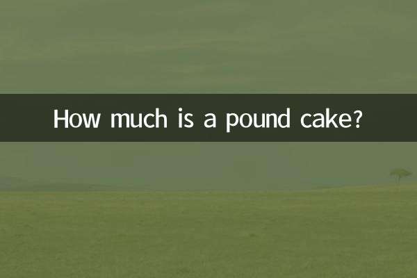 کیک پوندی چنده؟