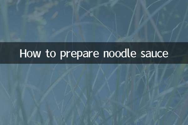 Cómo preparar salsa de fideos