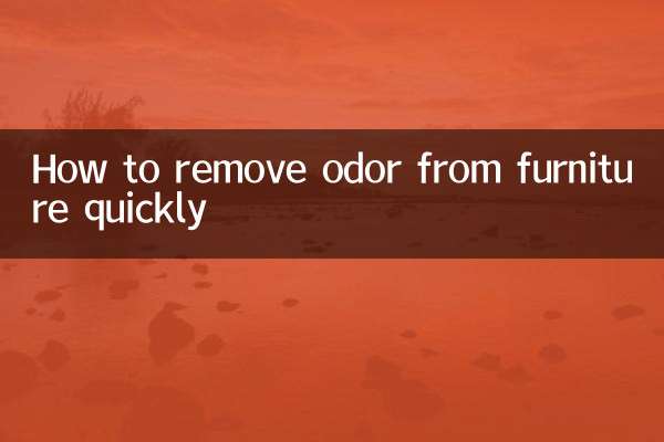 چگونه بوی بد مبلمان را به سرعت از بین ببریم