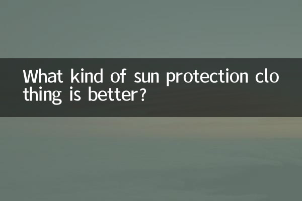 ¿Qué tipo de ropa de protección solar es mejor?
