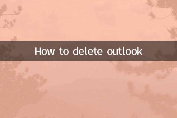 কিভাবে আউটলুক মুছে ফেলা যায়