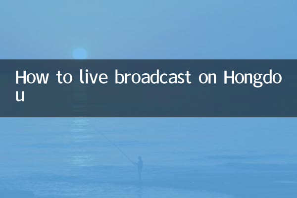 So übertragen Sie live auf Hongdou