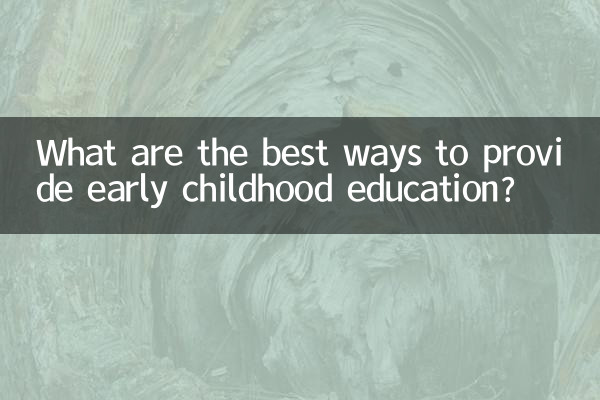 Quais são as melhores formas de oferecer educação infantil?