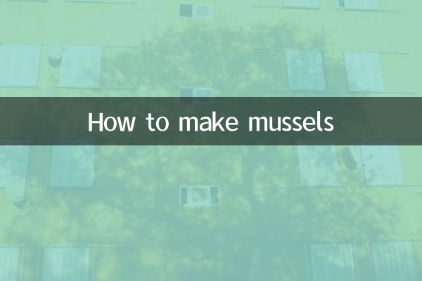 How to make mussels