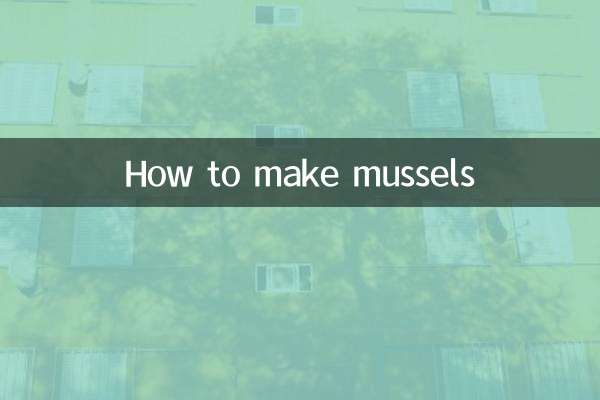 How to make mussels