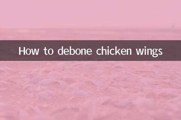So entbeinen Sie Hähnchenflügel