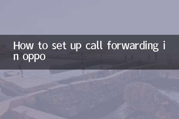 So richten Sie die Anrufweiterleitung in Oppo ein