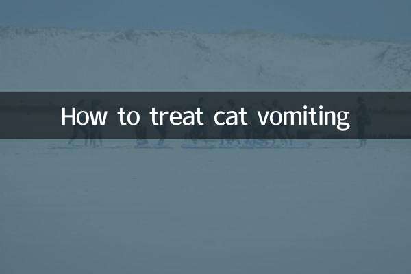 बिल्ली की उल्टी का इलाज कैसे करें