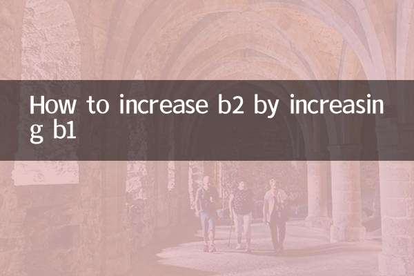 b1 बढ़ाकर b2 कैसे बढ़ाएं