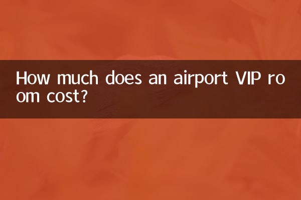 ¿Cuánto cuesta una sala VIP en el aeropuerto?