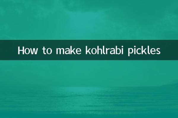 Как приготовить соленые огурцы из кольраби